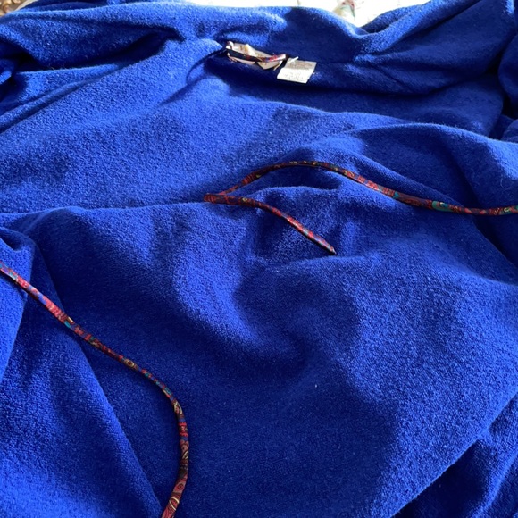 Vintage Victoria Secret paisley terry cotton satin robe - Picture 9 of 12